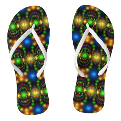 Christmas Ornament FractalDesign Flip Flops