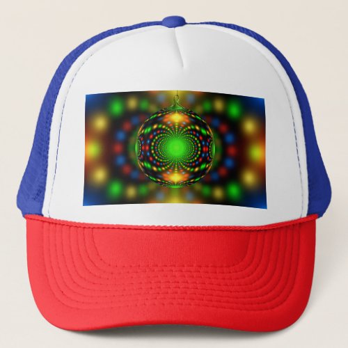 Christmas Ornament FractalDesign Trucker Hat