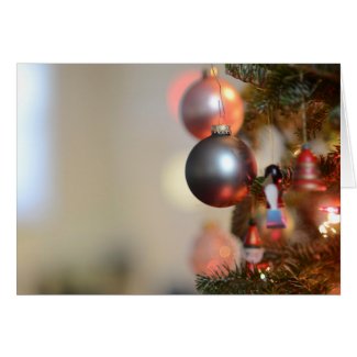 Christmas Ornament Greeting Card