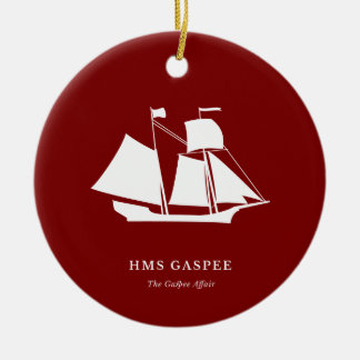 Christmas Ornament — HMS Gaspee