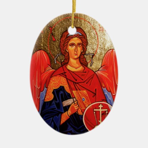 Christmas ornament Holy Archangel Michael