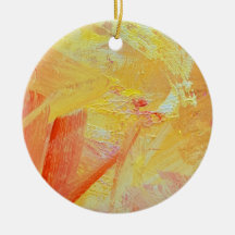 Christmas Ornament in Sunshine Design