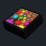 Christmas Ornament Jamboree Gift Box<br><div class="desc">Christmas Ornament Jamboree,  bright and cheerful holiday colors.</div>