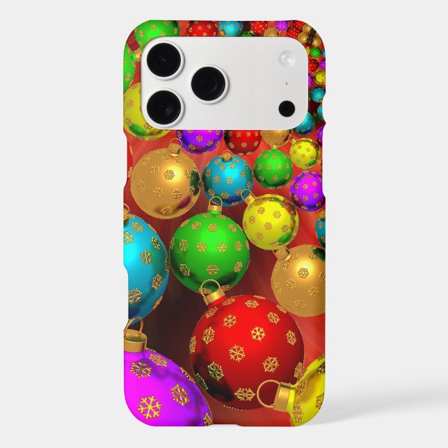 Christmas Ornament Jamboree iPhone Case (Back)