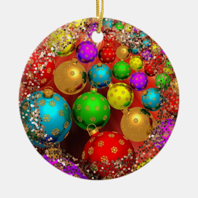 Christmas Ornament Jamboree Sparkle (Front)