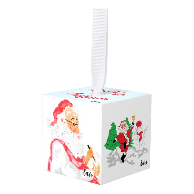 Christmas Ornament  :  Joyful  (Front Angled)