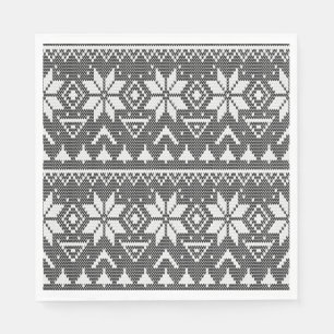 Christmas ornament nordic winter scandinavian norw napkins