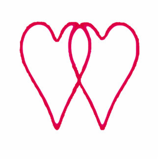 Christmas Ornament Open Hearts Together