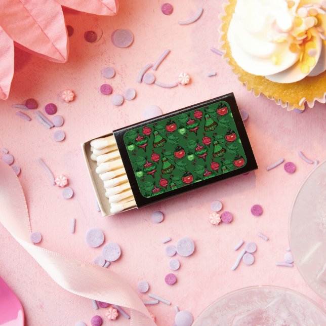 Christmas Ornament Print match box (Insitu)