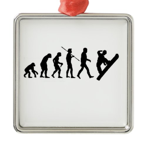 Christmas ornament snowboard evolution