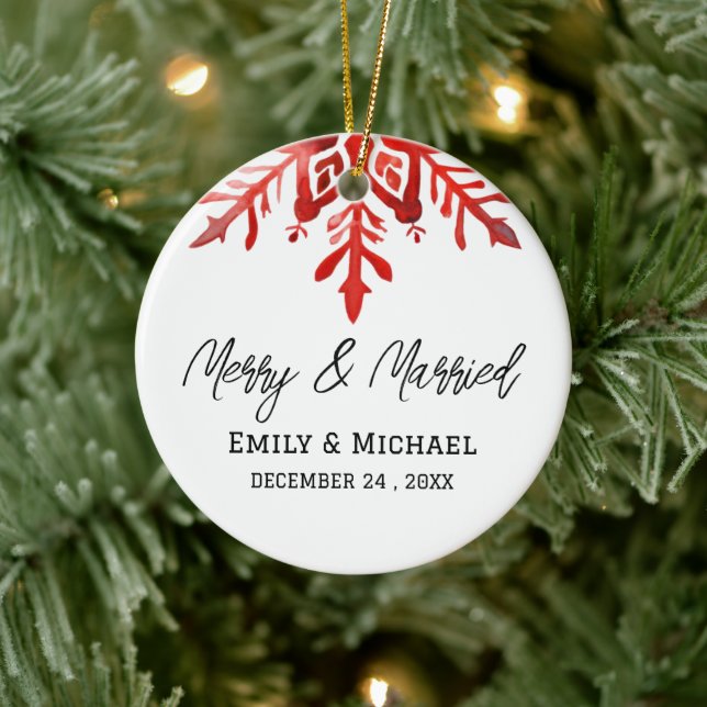 Christmas Ornament Wedding Favor (Tree)