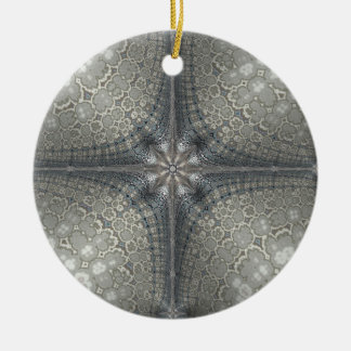 Christmas ornament with a star and Nativity