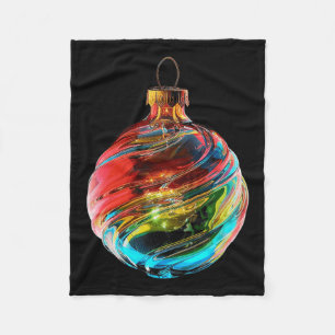 Christmas Ornament X-mas Family Art Christmas Orna Fleece Blanket