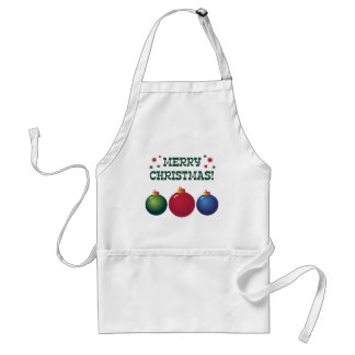 Christmas Ornaments Adult Apron