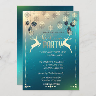 Christmas Ornaments,Dear  Company Christmas Party Invitation