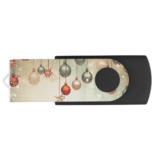 Christmas Ornaments Flash Drive (Back)