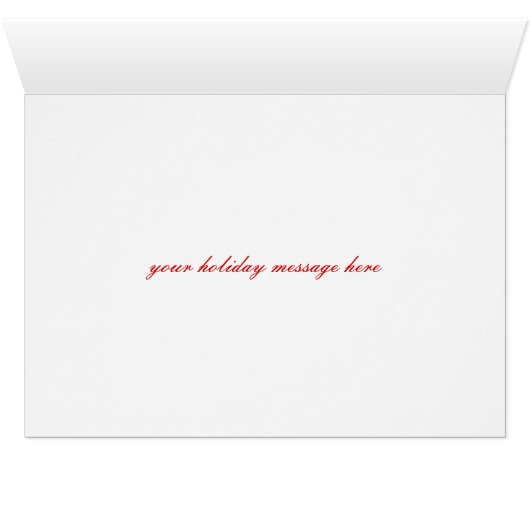 Christmas Ornaments Greeting Cards (Inside Horizontal (Bottom))