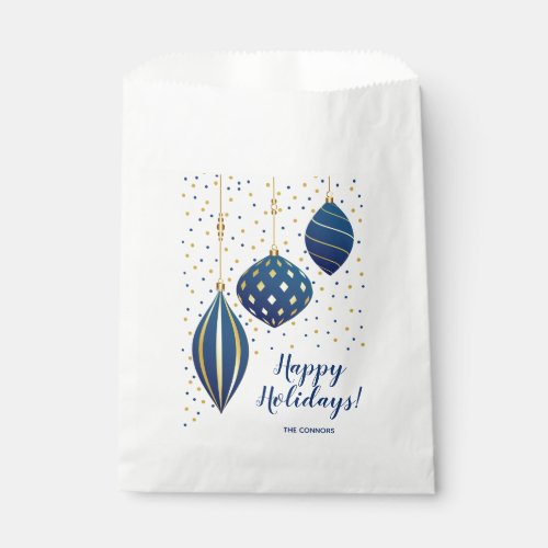 Christmas Ornaments Holiday Favor Bag