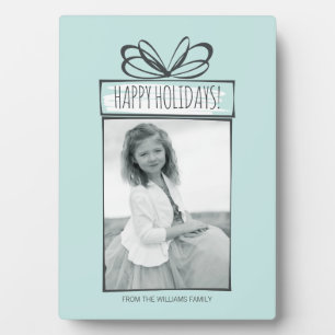 Christmas Ornaments Holiday Photo Tabletop Plaque