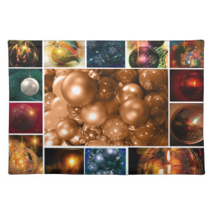 Christmas Ornaments Holiday Tree Destiny Gifts Cloth Placemat