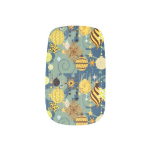 Christmas Ornaments Minx Nail Wraps