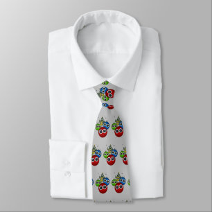Christmas Ornaments Neck Tie