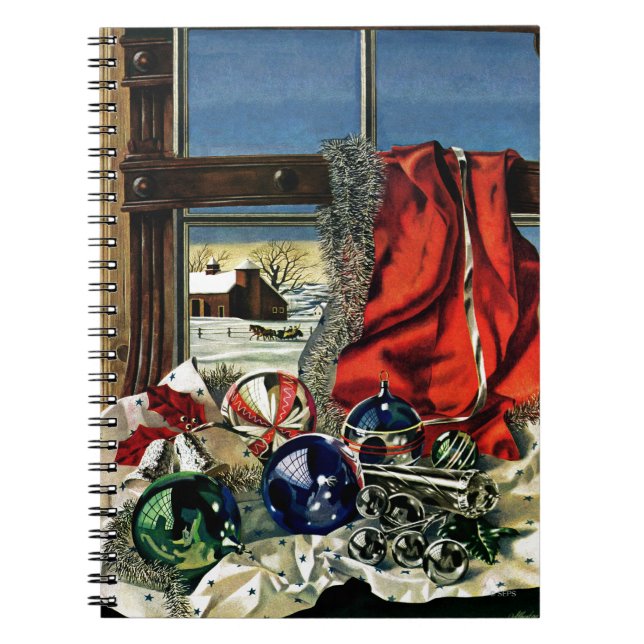 Christmas Ornaments Notebook (Front)