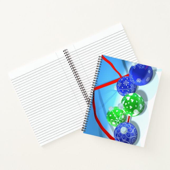 Christmas ornaments notebook (Inside)