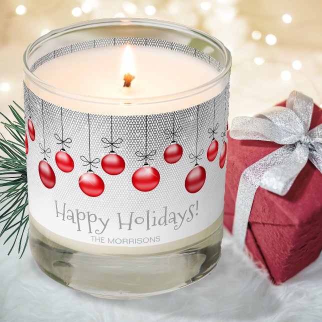 Christmas Ornaments Red ID251  Scented Candle (Creator Uploaded)