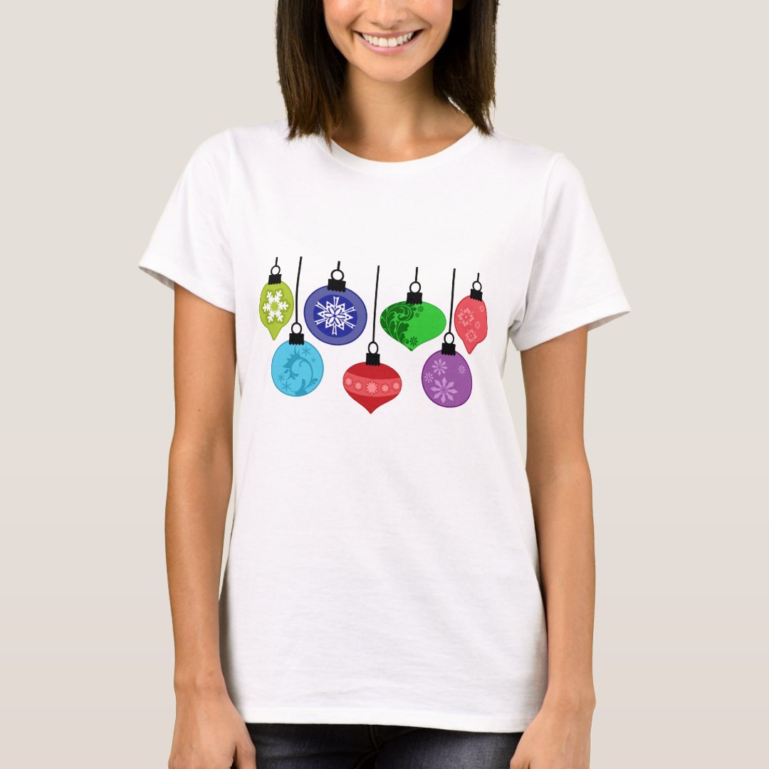 Christmas Ornaments TShirt Zazzle