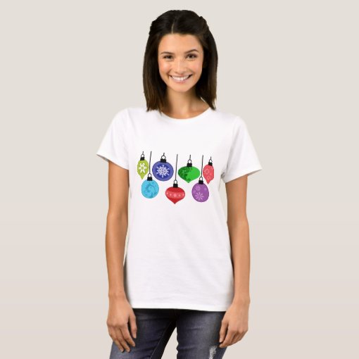 Christmas Ornaments TShirt Zazzle