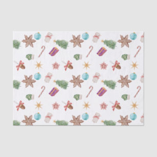 Christmas ornaments tissue paper