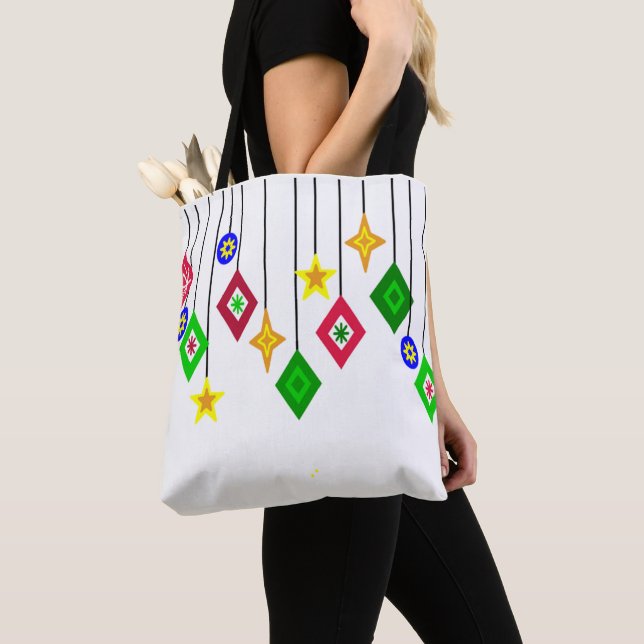 Christmas Ornaments  Tote Bag (Close Up)