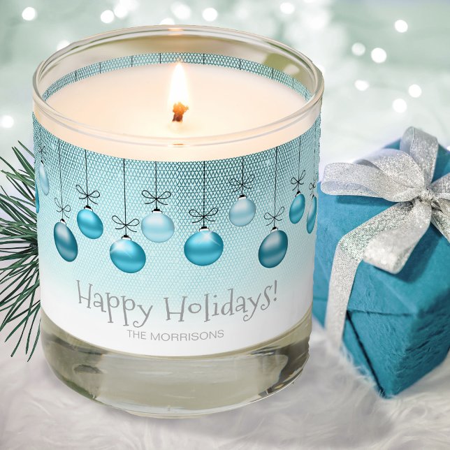 Christmas Ornaments Turquoise ID251  Scented Candle (Creator Uploaded)
