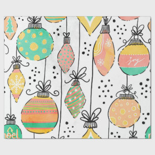Christmas ornaments Wrapping Paper