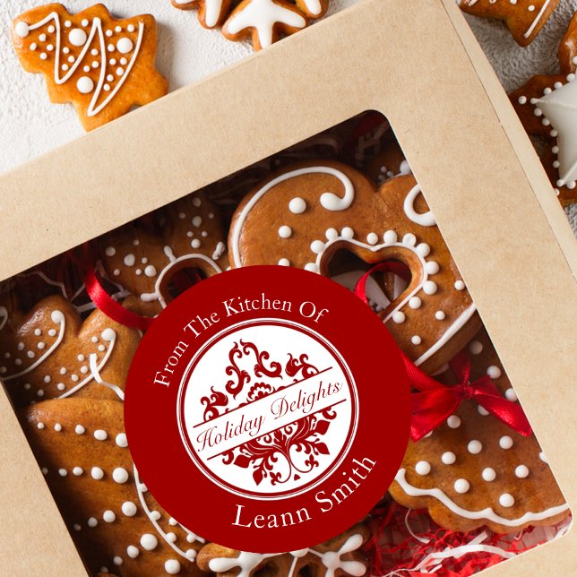 Christmas Ornate From The Kitchen Of Label (Creator Uploaded)