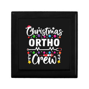 Christmas Ortho Crew Nurse Doctor Tech Orthopaedic Gift Box