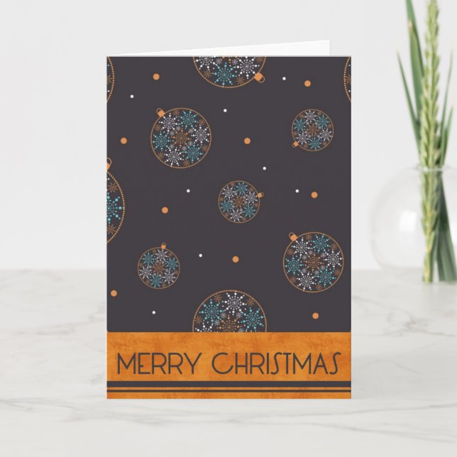 Christmas´ Other Colors Holiday Card (Front)