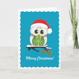 Christmas Owl Card
