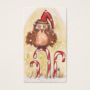 Christmas Owl Gift Tags