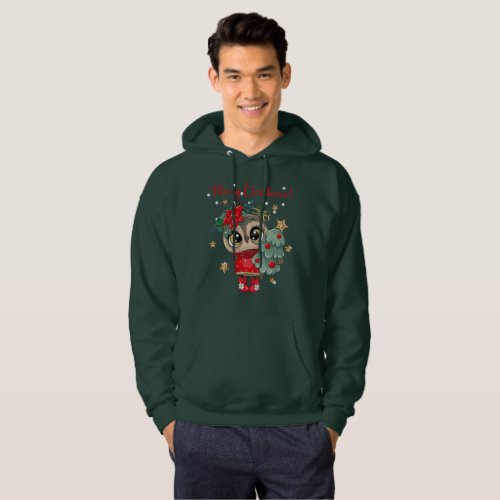 Christmas owl hoodie