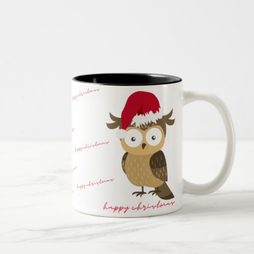 Christmas Owl Mug _ Funny Gift