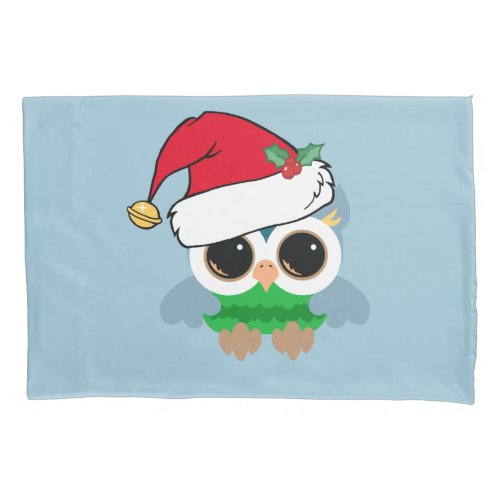 Christmas Owl Pillowcase