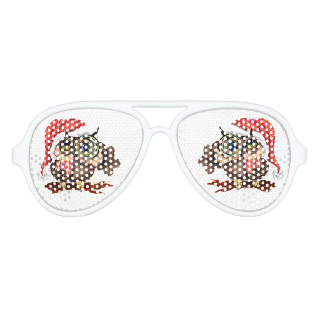 Christmas Owl Sunglasses (Front)