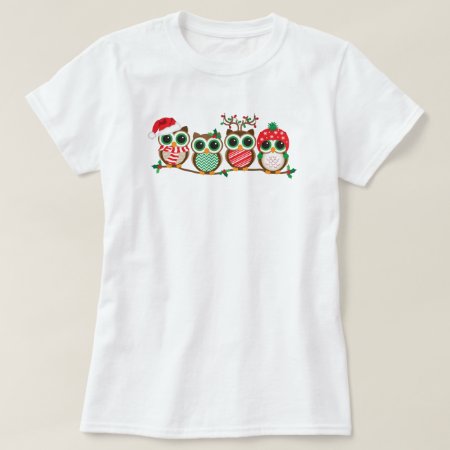Christmas Owls T-shirt