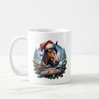 Christmas Paard Coffee Mug