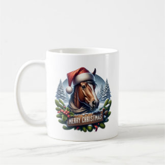Christmas Paard Coffee Mug
