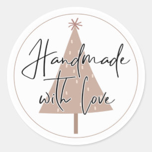 Christmas Packaging Stickers for Handmade Business