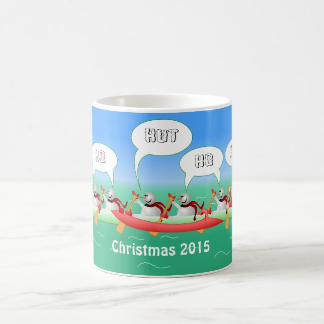 Christmas Paddle Coffee Mug (Center)