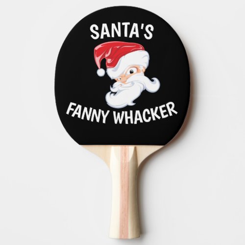 CHRISTMAS PADDLE FOR WIFE SANTAS FANNY WHACKER